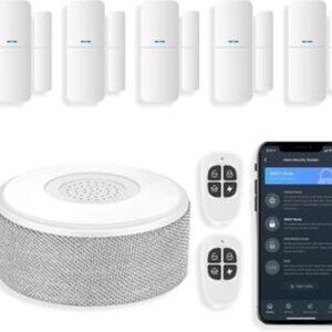 TOLVIVIOV 8 PIECE HOME ALARM SYSTEM